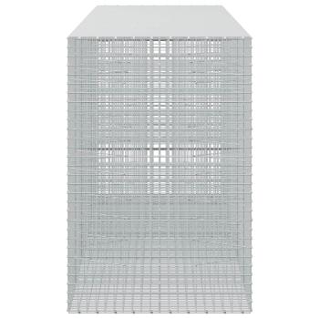 Gabione mit 5 mm Draht und 5x5 cm Maschen 550x100x150 cm