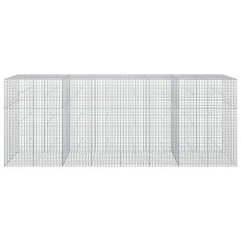 Gabione mit 5 mm Draht und 5x5 cm Maschen 400x50x150 cm