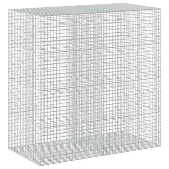 Gabione mit 5 mm Draht und 5x5 cm Maschen 200x100x200 cm