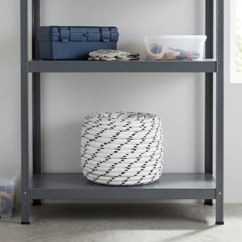 ARDEBO.de - Mehrzweck-Allzweckseil 14 mm 25 m Weiß Polyester