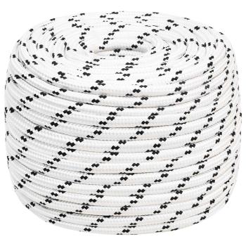 Mehrzweck-Allzweckseil 14 mm 25 m Weiß Polyester
