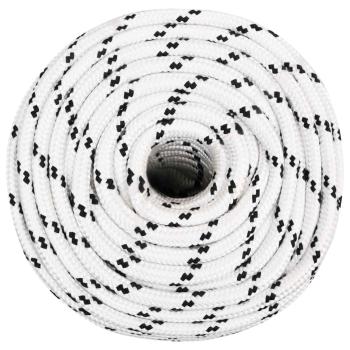 Mehrzweck-Allzweckseil 14 mm 25 m Weiß Polyester