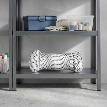 ARDEBO.de - Mehrzweck-Allzweckseil 5 mm 250 m Weiß Polyester