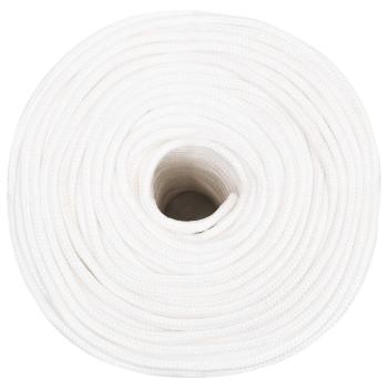 Mehrzweck-Allzweckseil 6 mm 500 m Weiß PP 240 kg Max. Traglast