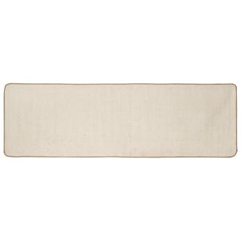 Bereichsteppich Hellbraun 80 x 200 cm Jute