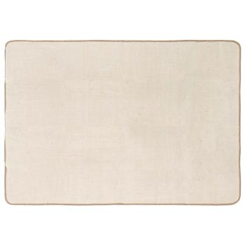 Bereichsteppich Hellbraun 120 x 170 cm Jute