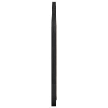 Kopfteil mit Kopfteil Schwarz 180 x 55 x 3 cm Rattan