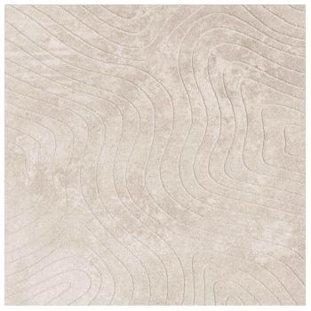 Innen- und Außenteppich PALMERAS Beige 200 x 200 cm Polyester