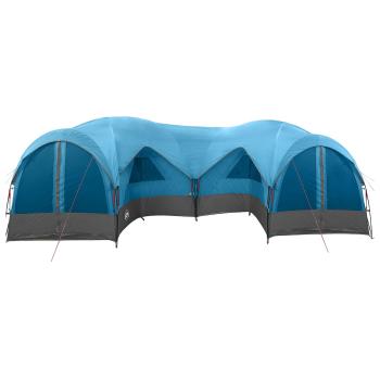 Familienzelt mit Regenschutz wasserdicht 5 Personen Blau