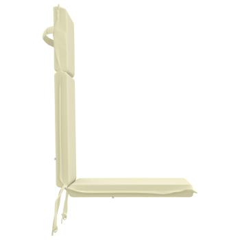 Hochlehner-Auflage GEMERT 2 stk. 100 % Polyester Creme