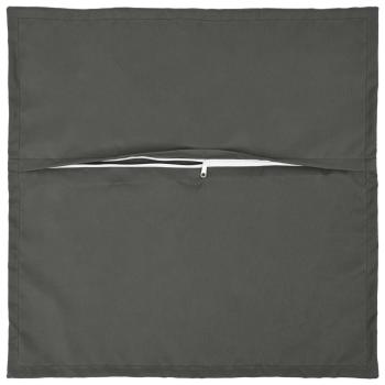 Wurfkissen 2 stk. HOUTEN Anthrazit 70 x 70 cm Polyester
