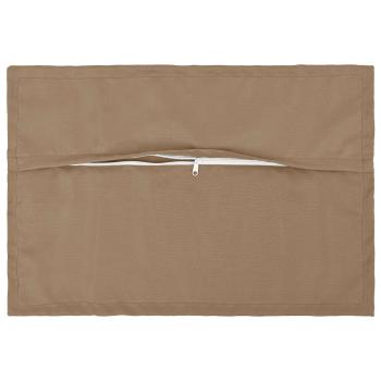 Wurfkissen 2 stk. HOUTEN Taupe 50 x 75 cm Polyester