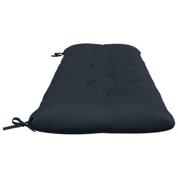 Bankkissen VIANEN 2 stk. 100 % Polyester Dunkelblau