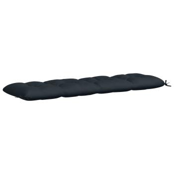Bankkissen VIANEN 2 stk. 100 % Polyester Dunkelblau