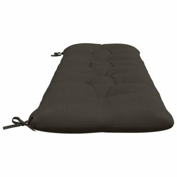 Bankkissen VIANEN 2 stk. 100 % Polyester Anthrazit