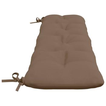 Bankkissen VIANEN 100 % Polyester Taupe 180 x 30 x 12 cm