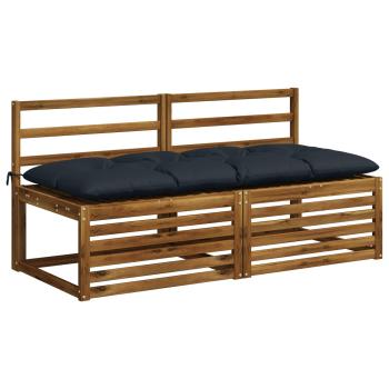 Bankkissen VIANEN 100 % Polyester Dunkelblau 140 x 60 x 12 cm