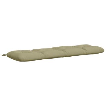 Bankkissen VIANEN 100 % Polyester Hellgrün 140 x 40 x 12 cm