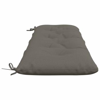 Bankkissen VIANEN 100 % Polyester Grau 140 x 50 x 12 cm