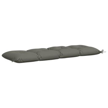 Bankkissen VIANEN 100 % Polyester Grau 140 x 50 x 12 cm