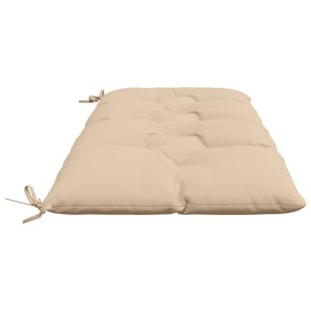 Bankkissen VIANEN 100 % Polyester Creme 160 x 60 x 12 cm
