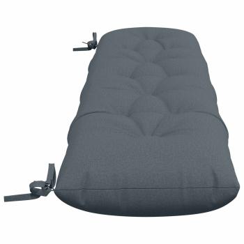 Bankkissen VIANEN 100 % Polyester Blau 160 x 30 x 12 cm