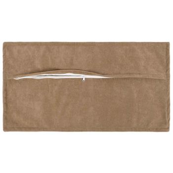 Wurfkissen 2 stk. HOUTEN Taupe 40 x 70 cm Mikrofaser Fleece
