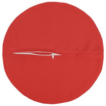 Wurfkissen 2 stk. HEERLEN Rot Durchmesser 60 cm Polyester