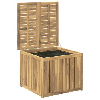 Gartenlagerbox Massives Akazienholz 70,5 x 68,5 x 53,5 cm