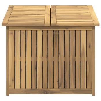 Gartenlagerbox Massives Akazienholz 70,5 x 68,5 x 53,5 cm