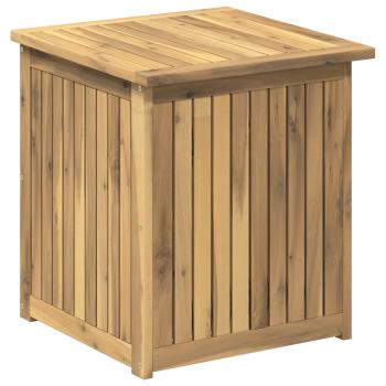 Gartenlagerbox Massives Akazienholz 48,5 x 49 x 53,5 cm