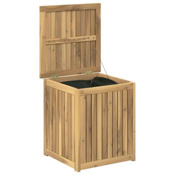 Gartenlagerbox Massives Akazienholz 48,5 x 49 x 53,5 cm
