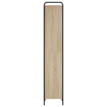 Bücherregal 55,5 x 33 x 174 cm Holzwerkstoff Sonoma-Eiche