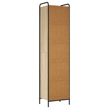 Bücherregal 55,5 x 33 x 174 cm Holzwerkstoff Sonoma-Eiche