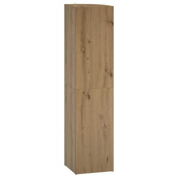 Eckregal 4 Ebenen 41,5 x 41,5 x 143 cm Holzwerkstoff