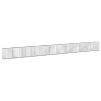 Gabione mit 5 mm Draht und 5x10 cm Maschen 1150x50x100 cm