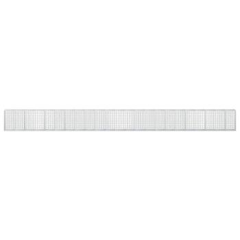 Gabione mit 5 mm Draht und 5x10 cm Maschen 1150x50x100 cm