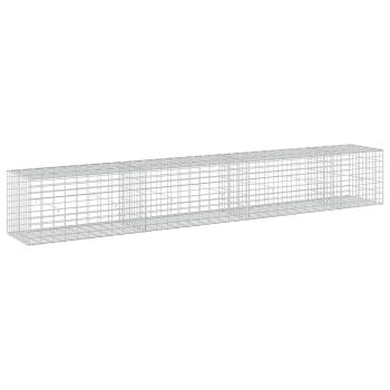 Gabione mit 5 mm Draht und 5x10 cm Maschen 350x50x50 cm