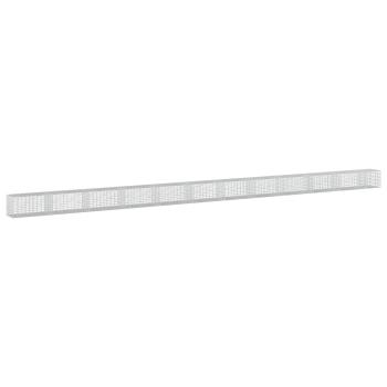 Gabione mit 5 mm Draht und 5x10 cm Maschen 1150x50x50 cm