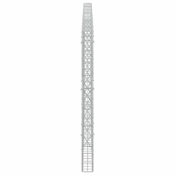 Gabione mit 5 mm Draht und 5x10 cm Maschen 350x10x150 cm