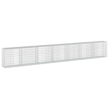 Gabione mit 5 mm Draht und 5x10 cm Maschen 700x50x100 cm