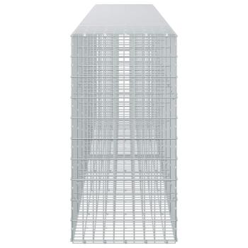 Gabione mit 5 mm Draht und 5x10 cm Maschen 700x50x100 cm