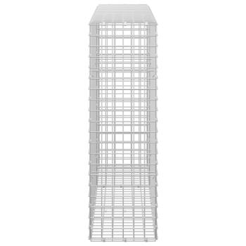 Gabione mit 3,5 mm Draht und 5x5 cm Maschen 150x30x100 cm
