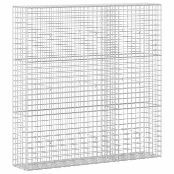 Gabione mit 3,5 mm Draht und 5x5 cm Maschen 150x30x150 cm