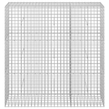 Gabione mit 3,5 mm Draht und 5x5 cm Maschen 150x30x150 cm