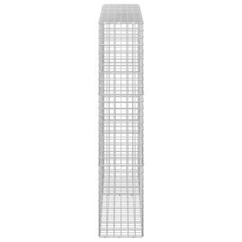 Gabione mit 3,5 mm Draht und 5x5 cm Maschen 150x30x150 cm