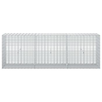 Gabione mit 3,5 mm Draht und 5x2,5 cm Maschen 150x30x50 cm