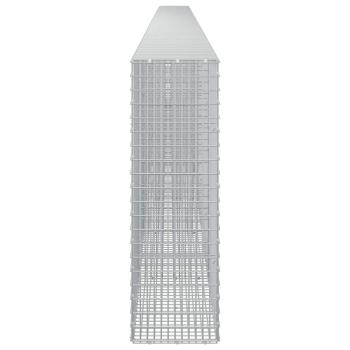 Gabione mit 5 mm Draht und 5x2,5 cm Maschen 900x30x100 cm