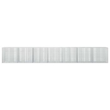 Gabione mit 5 mm Draht und 5x2,5 cm Maschen 700x30x100 cm