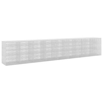Gabione mit 5 mm Draht und 5x2,5 cm Maschen 850x100x150 cm